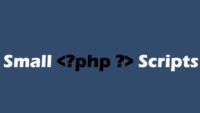 Small PHP Scripts Coupon Codes