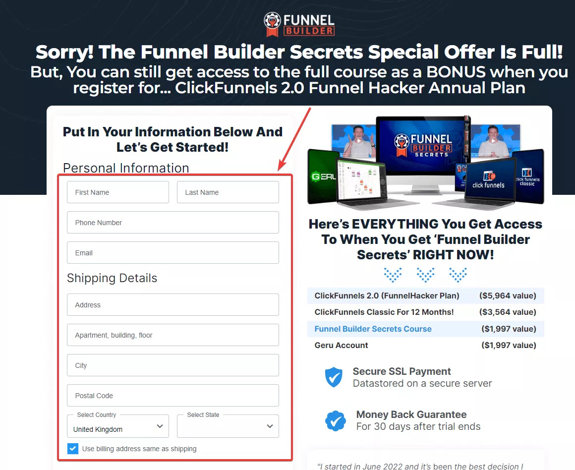 ClickFunnels-Discount-Funnel-Hacker-Annual-Plan-Registration