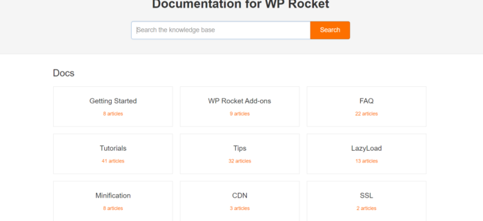 wp rocket documentation